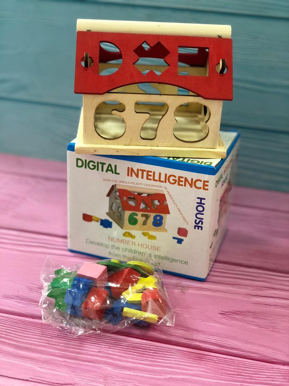 Игрушка Деревянный домик