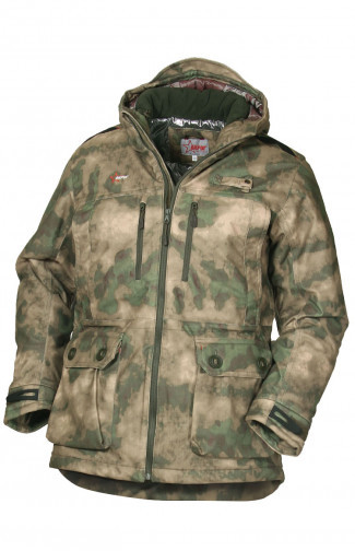 Куртка мужская демисезонная ОКРУГ Тувалык -15°C (ткань алова, кмф.зеленый), размер 48