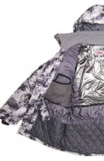 Куртка мужская зимняя ОКРУГ Охотник -20°C (ткань алова, кмф.белый), размер 52, фото 3