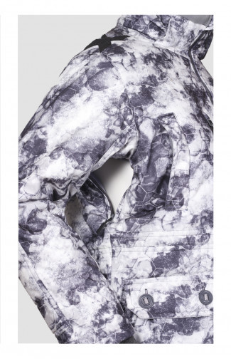 Куртка мужская зимняя ОКРУГ Охотник -20°C (ткань алова/кмф.белый), размер 58 - фото 6 - id-p86062281