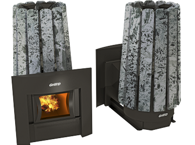 Печь банная Grill`D Cometa 180 Vega Window Stone