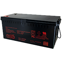 Аккумулятор WBR GPL 122000, напряжение 12 В и ёмкость 200 Ач 86062640 Аккумулятор WBR GPL 122000, напряжение 12 В и ёмкость 200 Ач
