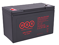 Аккумулятор WBR GPL 121200, напряжение 12 В и ёмкость 120 Ач 86062819 Аккумулятор WBR GPL 121200, напряжение 12 В и ёмкость 120 Ач