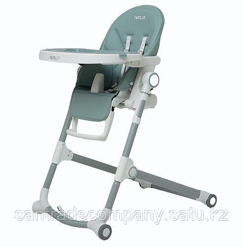 Стульчик для кормления Ivolia Q5 (Green Gray)