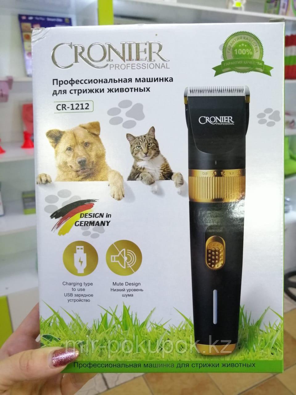 Cronier Professional Машинка для стрижки животных профессиональная CR-1212 - фото 5 - id-p86080756