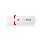 USB-накопитель, Apacer, AH333, AP16GAH333W-1, 16GB, USB 2.0, Белый