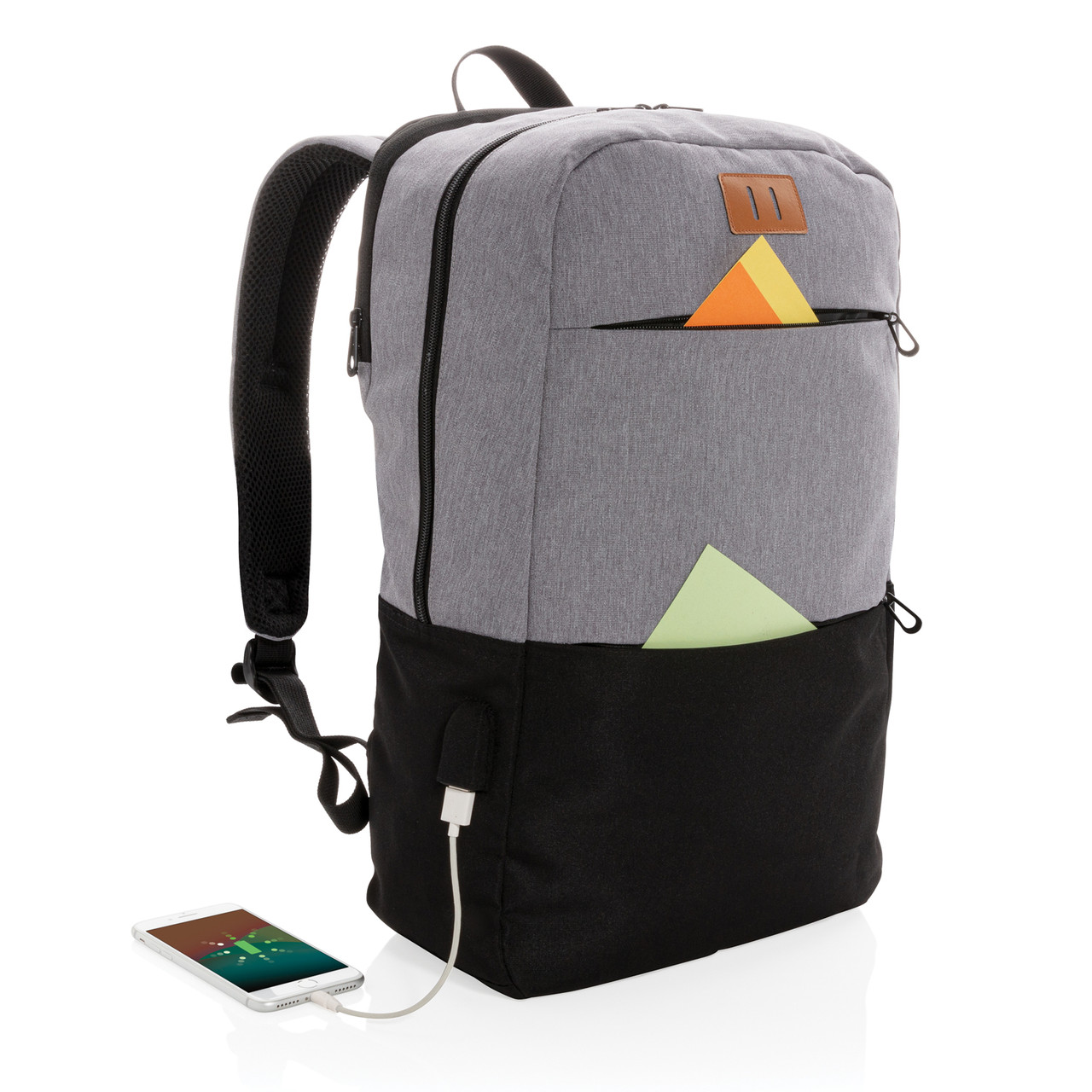 Рюкзак для ноутбука Modern USB & RFID 15 , серый - фото 9 - id-p86088902