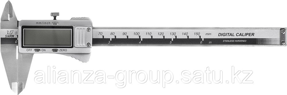 Штангенциркуль электронный с глубиномером SHAN ШЦЦ-1 0.01, L - 150 мм губки 40 мм [123661]