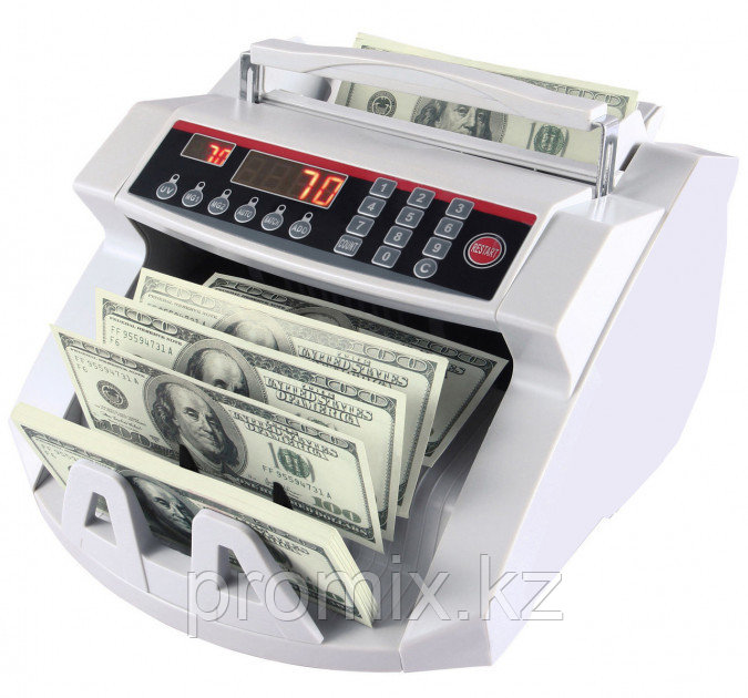 Счетчик банкнот bill counter 2108 c детектором uv | cчетная машинка + детектор валют, фото 1