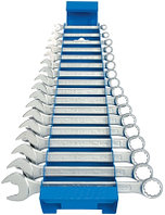 Набор ключей комбинированных в металлическом стенде - 125/1MS UNIOR