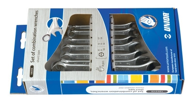 Набор ключей комбинированных в картонной упаковке - 125/2CS UNIOR