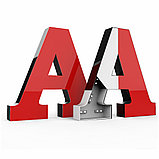 Объемные световые буквы, фото 6