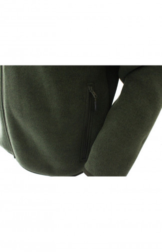 Куртка мужская демисезонная ОКРУГ (ткань флис, олива), размер 56-58 - фото 3 - id-p86094758
