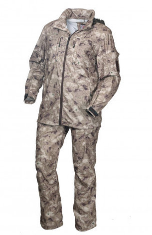 Костюм летний антимоскитный ОКРУГ Комар-2 (ткань дюспа кмф.коричневый), размер 58, фото 2
