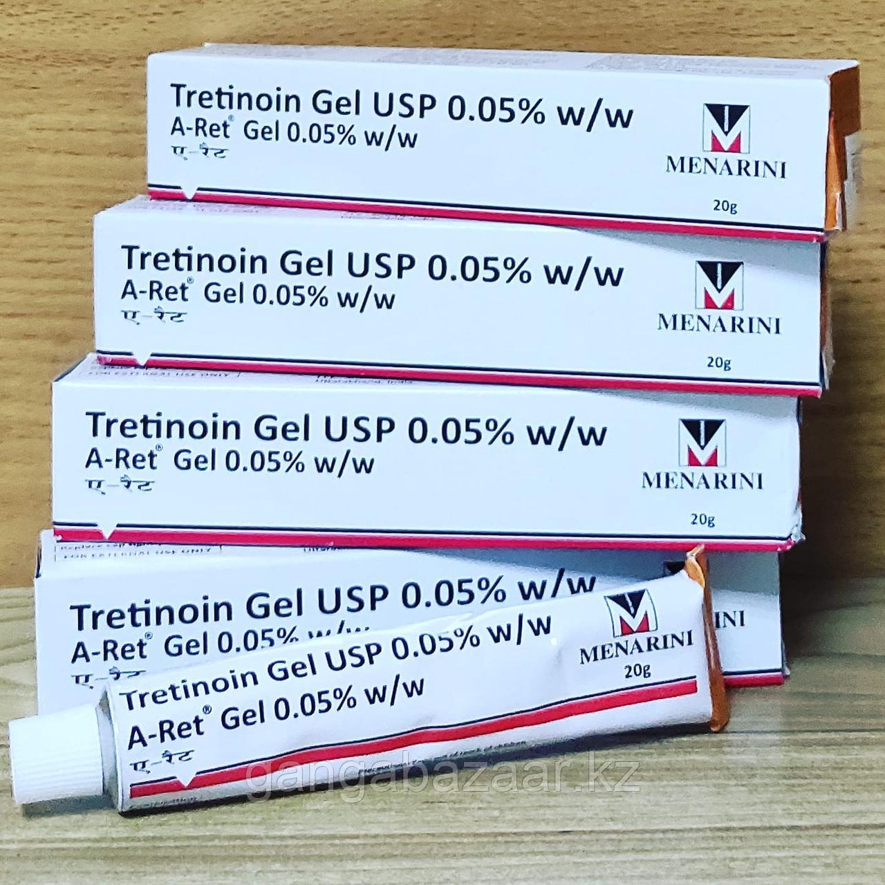 А-РЕТ Третиноин Гель 0,05% (A-RET Tretinoin Gel USP 0.05%, Menarini), 20 гр