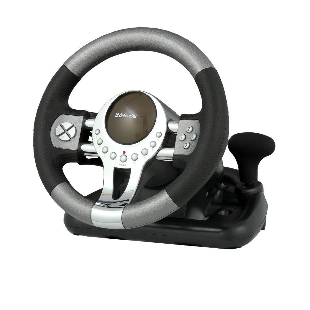 Руль игровой Defender FORSAGE GTR USB