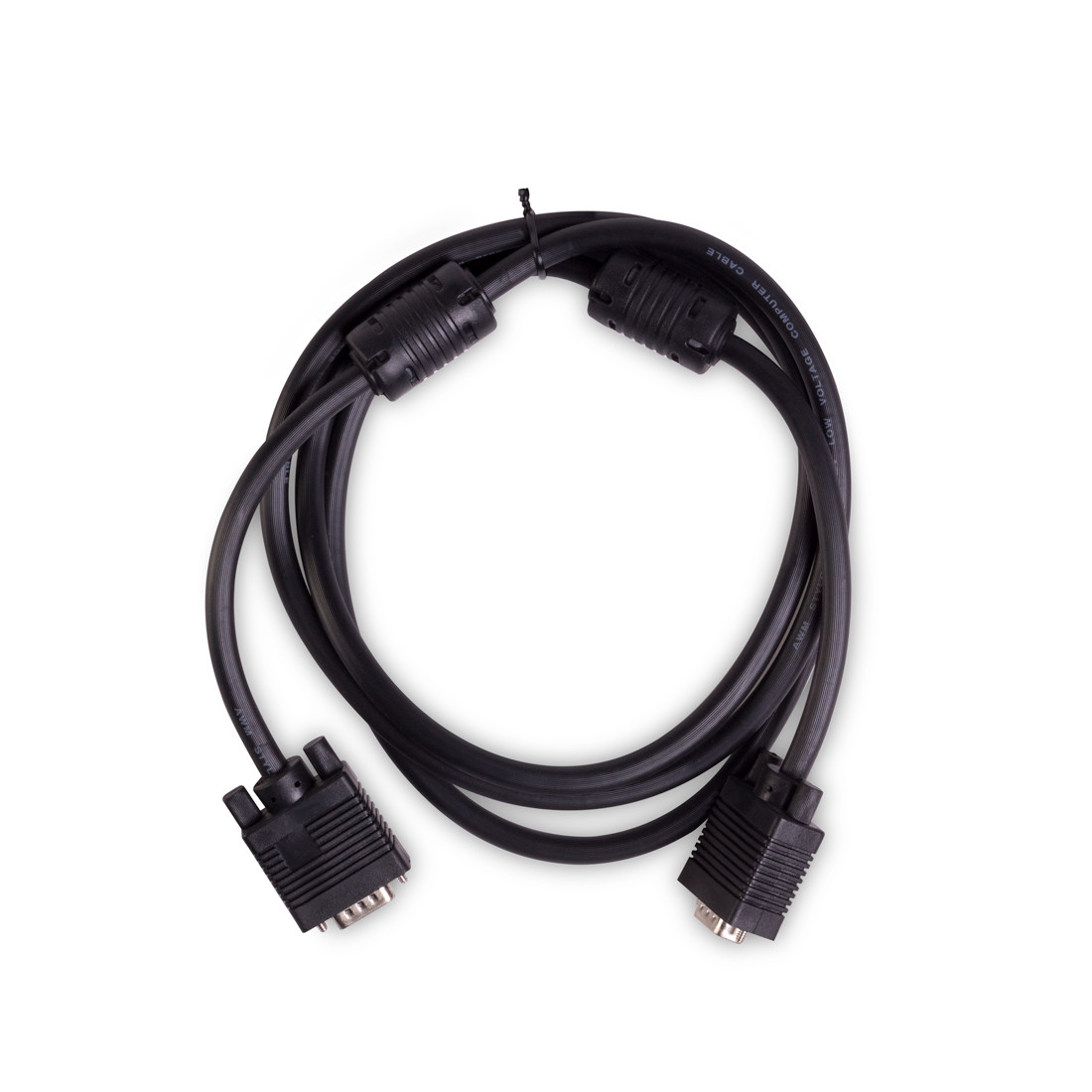 Интерфейсный кабель iPower VGA 15M/15M 3м Чёрный