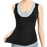 Фитнес-майка неопреновая Sweat Shaper с эффектом сауны для женщин (S-M), фото 6