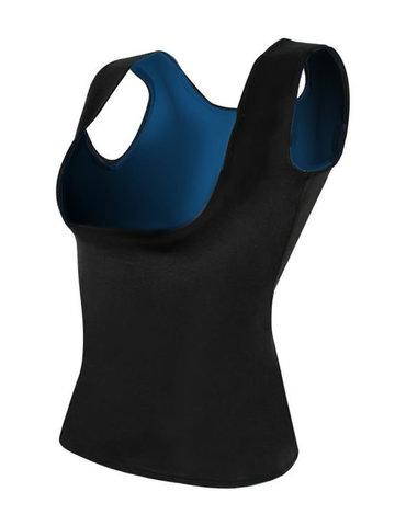 Фитнес-майка неопреновая Sweat Shaper с эффектом сауны для женщин (S-M) - фото 5 - id-p86097783