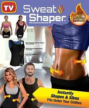 Фитнес-майка неопреновая Sweat Shaper с эффектом сауны для женщин (S-M), фото 3