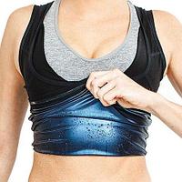 Фитнес-майка неопреновая Sweat Shaper с эффектом сауны для женщин (S-M)
