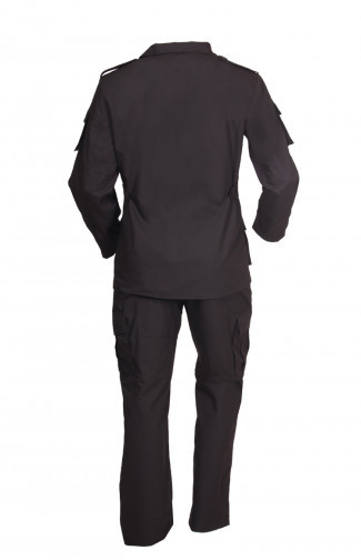Костюм летний мужской ОКРУГ Полевой (ткань рип-стоп, черный), размер 52 - фото 2 - id-p86113522