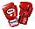 Перчатки Twins BGVL-3 для муай тай и бокса 14 oz (Красный), фото 2
