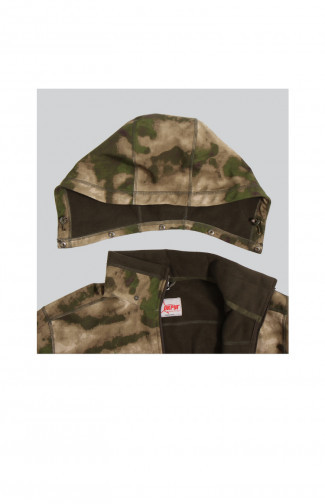Куртка мужская демисезонная ОКРУГ Заря +15°C (ткань софтшелл, кмф.зеленый), размер 56 - фото 3 - id-p86117223