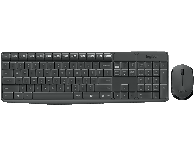 Комплект Клавиатура + мышь Logitech MK235 wireless (920-007948), фото 1