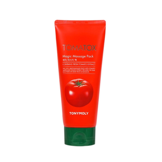 Tonymoly Отбеливающая томатная маска Tomatox Magic White Massage Pack