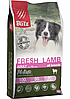 Низкозерновой сухой корм для собак всех пород Blitz Holistic Fresh Lamb Adult Dog (Low Grain) ягненок
