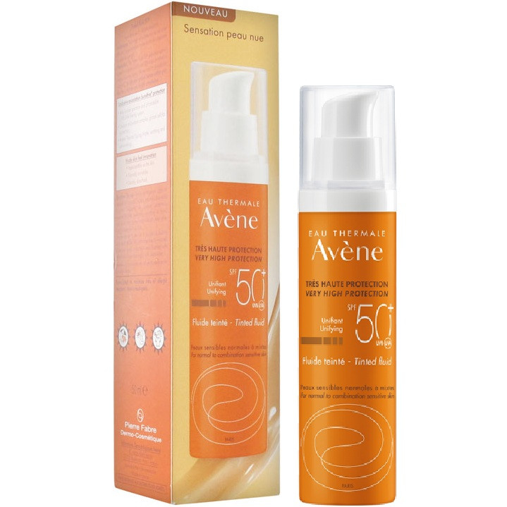 AVENE SUN Флюид солнцезащитный с тонирующим эффектом SPF 50+ 50мл