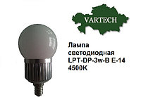 Лампа LED диодная 3W E14 4500К