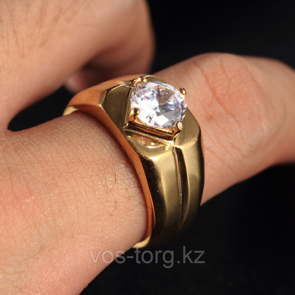 Перстень мужской ''Алмаз'' - фото 3 - id-p86186595