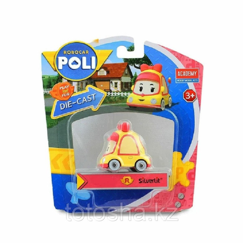 Robocar Poli Мини Robocar Poli металлическая машинка 6 см , 83253
