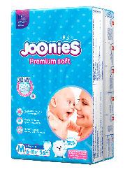 Joonies Premium Soft подгузники-трусики M 56, 6-11 кг