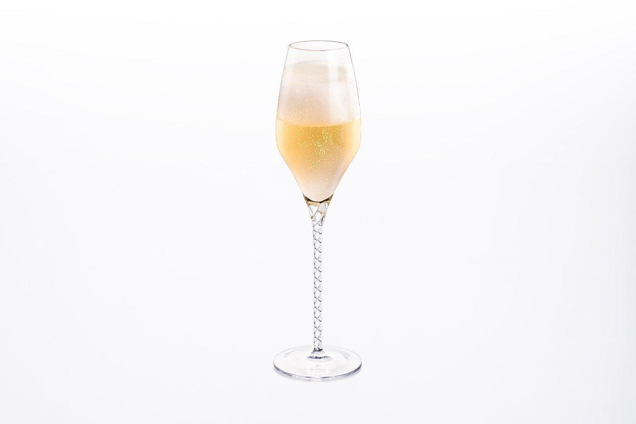 Набор бокалов 300 мл от Юлии Высоцкой Wilmax флюте для шампанского 2 шт цв.уп. - фото 2 - id-p86187723