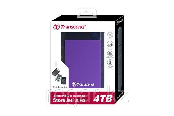 Внешний жесткий диск 2.5 4TB Transcend TS4TSJ25H3P