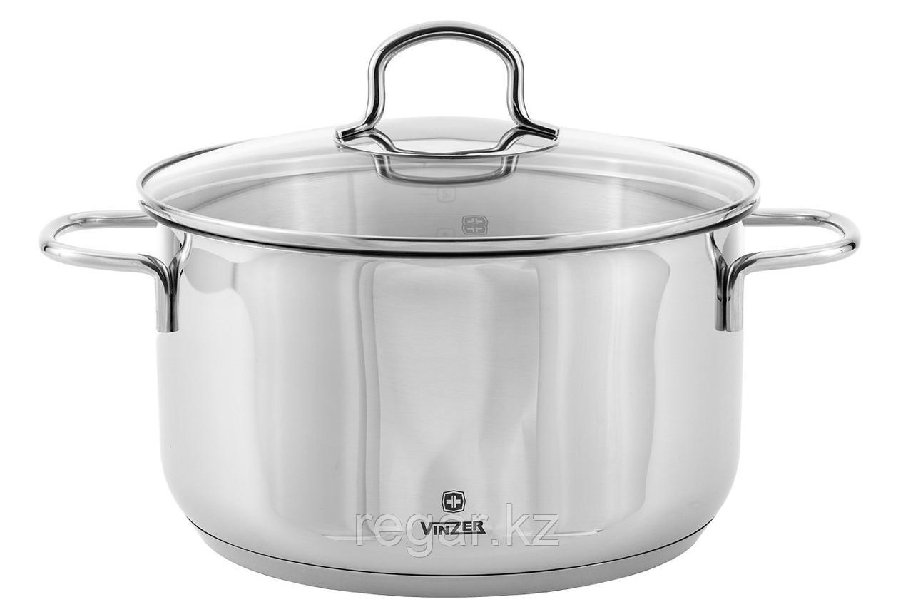 Кастрюля Vinzer Techno 89078 с крышкой 14 см 1.1 л