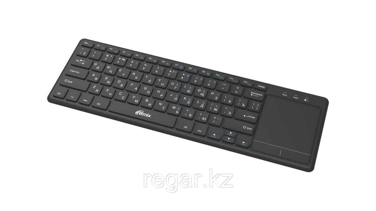 Клавиатура беспроводная Ritmix RKB-350BTH черный
