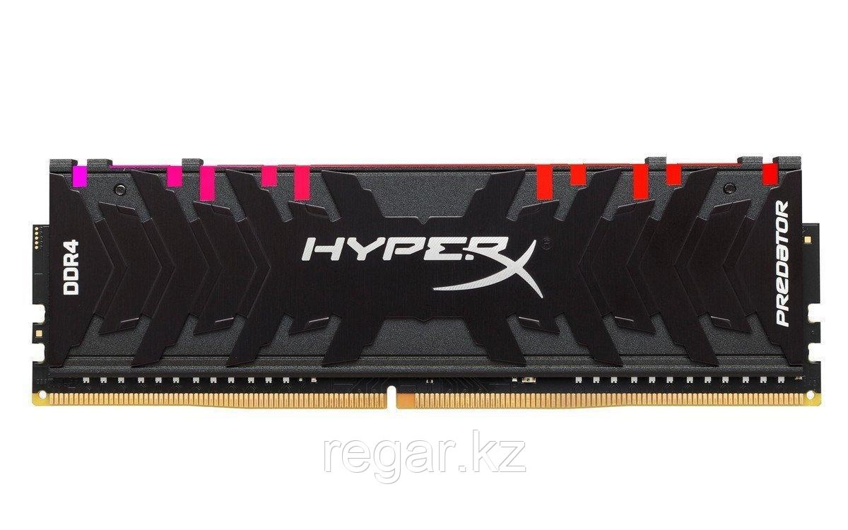 Память оперативная DDR4 Desktop HyperX Predator HX429C15PB3A/8, 8GB, RGB