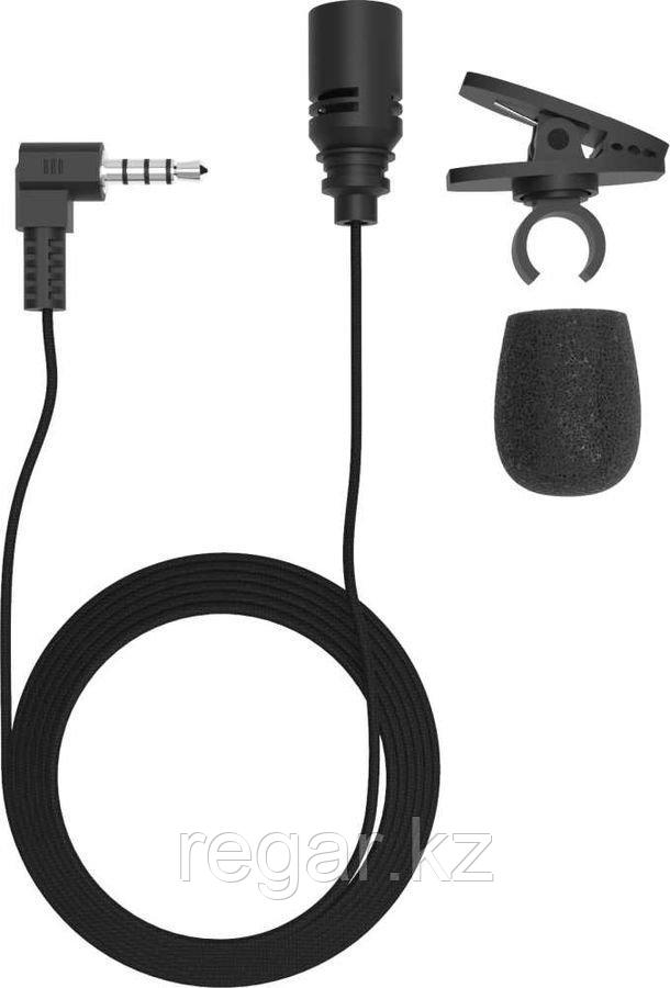 Микрофон петличный Ritmix RCM-102 черный