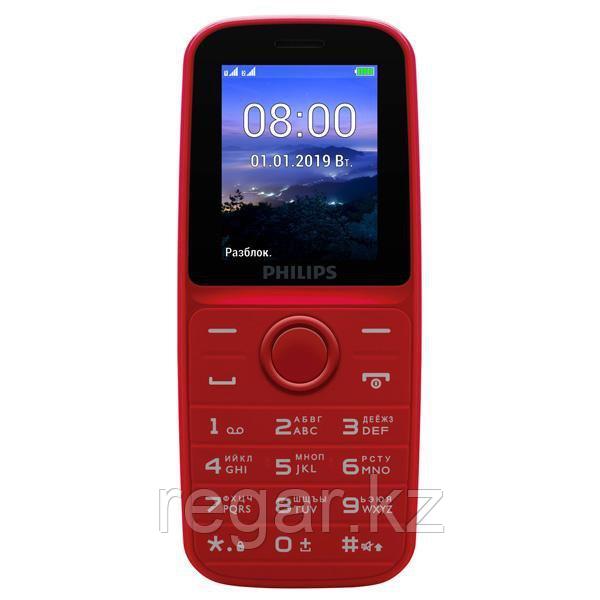 Мобильный телефон Philips E109 красный