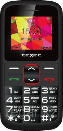 Мобильный телефон Texet TM-B217 черный