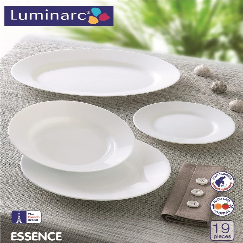 Столовый сервиз Luminarc Essence White 19 предметов на 6 персон