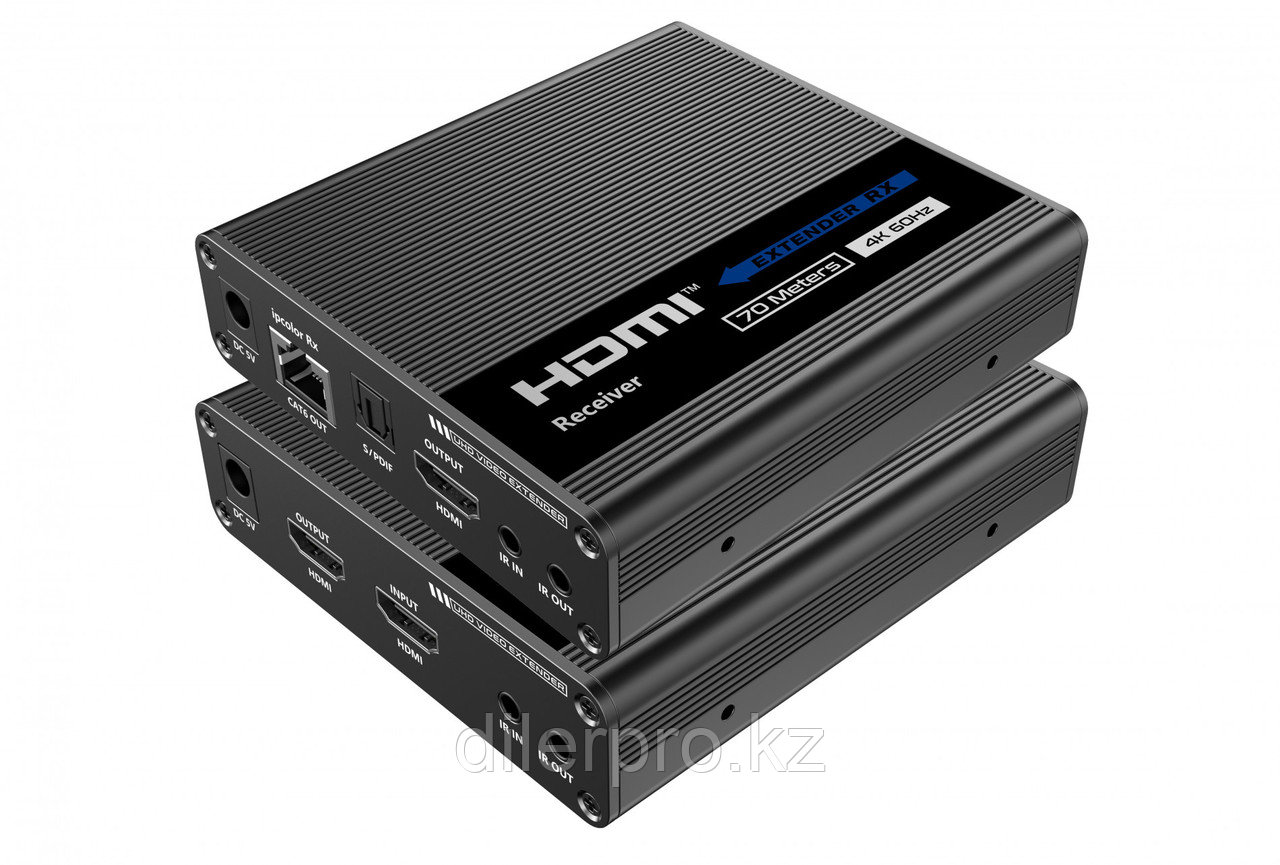 Lenkeng LKV676 - Удлинитель HDMI, 4K, HDMI 2.0, CAT6, до 70 метров - фото 1 - id-p86188356