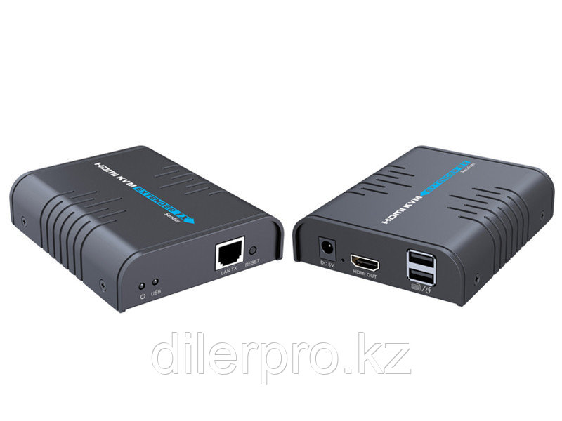 Lenkeng LKV373KVM - Удлинитель KVM HDMI по IP-сети до 120 м - фото 1 - id-p86188361