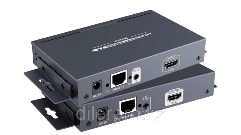 Lenkeng LKV383Matrix - Удлинитель HDMI по витой паре CAT6 до 120 м с функцией матричного коммутатора (режим