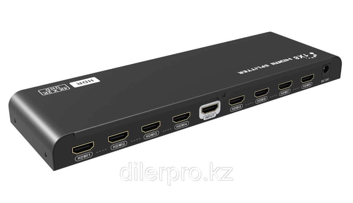 Lenkeng LKV318HDR-V2.0 - Сплиттер (разветвитель) 1 в 4 HDMI 2.0, 4К, HDR, EDID - фото 1 - id-p86188367