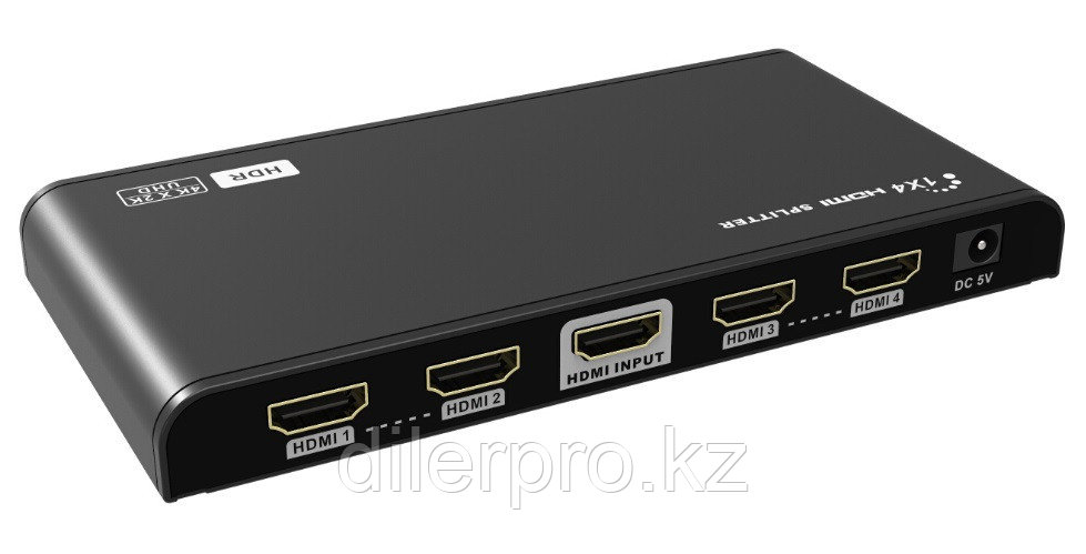 Lenkeng LKV314HDR-V2.0 - Сплиттер (разветвитель) 1 в 4 HDMI 2.0, 4К, HDR, EDID - фото 1 - id-p86188368